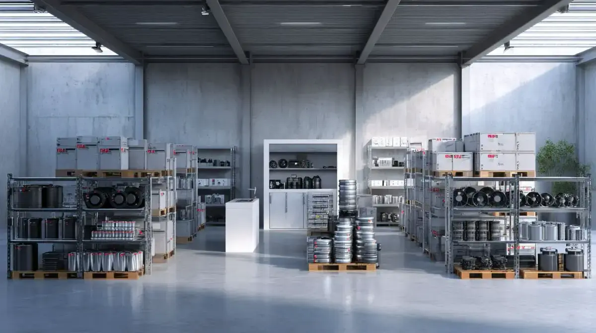 Palletised body panels and aftermarket automotive parts moving to panel shops and service centres through QFM