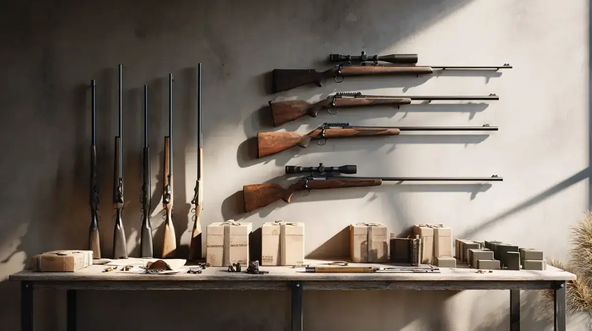 Ammunition and firearm accessories packaged under ADG compliance for licensed freight through QFM