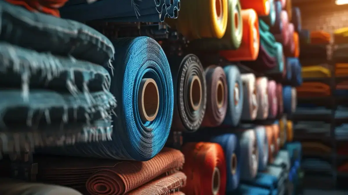 Garment freight and fashion retail stock loaded for chain distribution coordinated by QFM