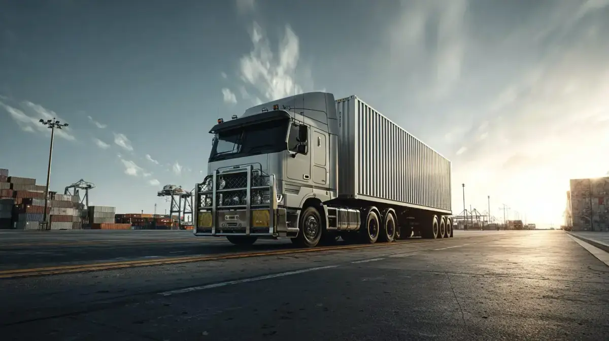 20ft and 40ft container cartage via sidelifter and tilt-tray equipment, coordinated by QFM across Australian freight lanes